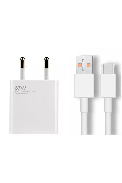 67W hızlı Şarj Aleti Tüm Type-c Girişli Telefonlara Uyumlu
