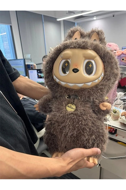 TREND Dev Boy Zimomo 40 cm Labubu Premium Kutulu Peluş Oyuncak
