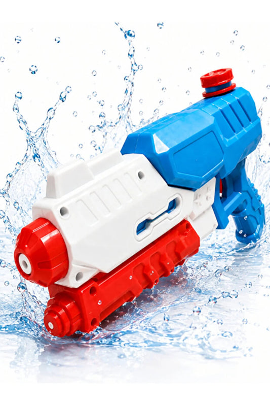 TREND Büyük Boy Pompalı Su Tabancası 600 ML – Uzun Menzilli Yaz Oyuncağı
