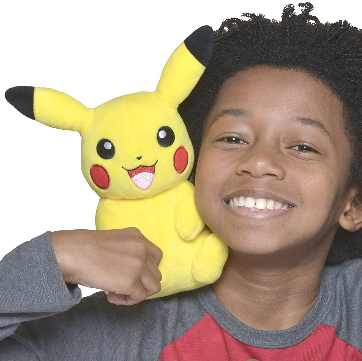 Pokémon Resmi ve Premium Kalite 20,8 cm Pikachu - Sevimli, Ultra Yumuşak, Peluş Oyuncak, Oynamak ve Göstermek için Mükemmel - Gotta Catch ~Em All, Sarı