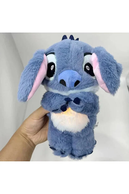 TREND Nefes Alan Stitch Uyku Arkadaşı Işıklı Peluş Oyuncak – Mavi & Pembe