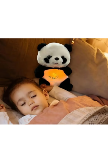TREND Nefes Alan Panda Peluş Oyuncak Uyku Arkadaşı – Müzikli, Işıklı